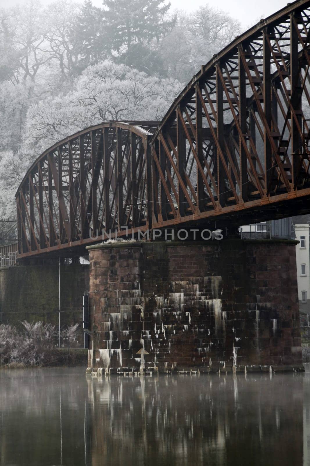 Old railway bridge in Hamelin