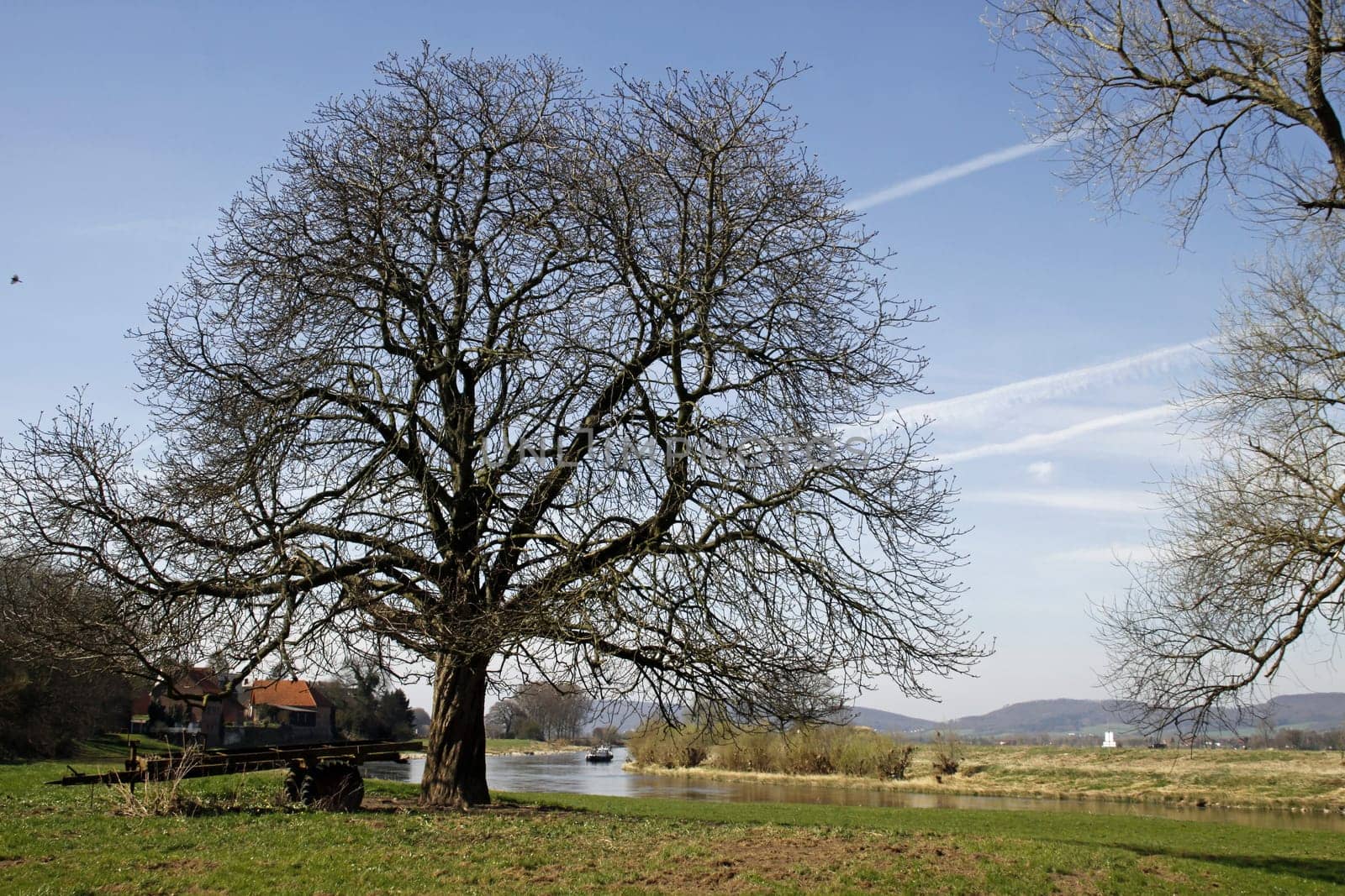 Weser landscape in Rumbeck