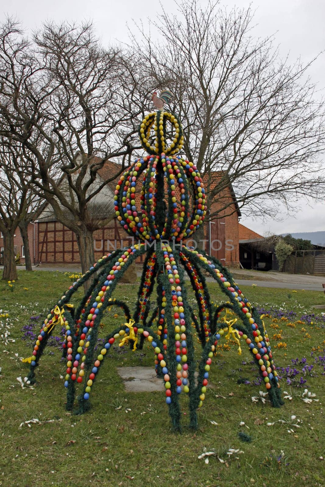 Easter decoration in Rumbeck (Hess. Oldendorf)