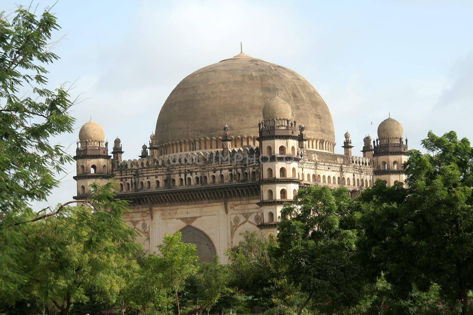 Gol Gumbaz, the second biggest dome in the world, at Bijapur in Karnataka, India, Asia