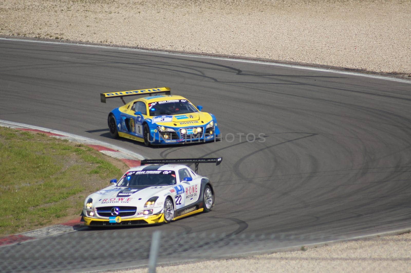 Nurbergring, Germany - May 20, 2012: 24 Hours Endurance Motor Car Race
