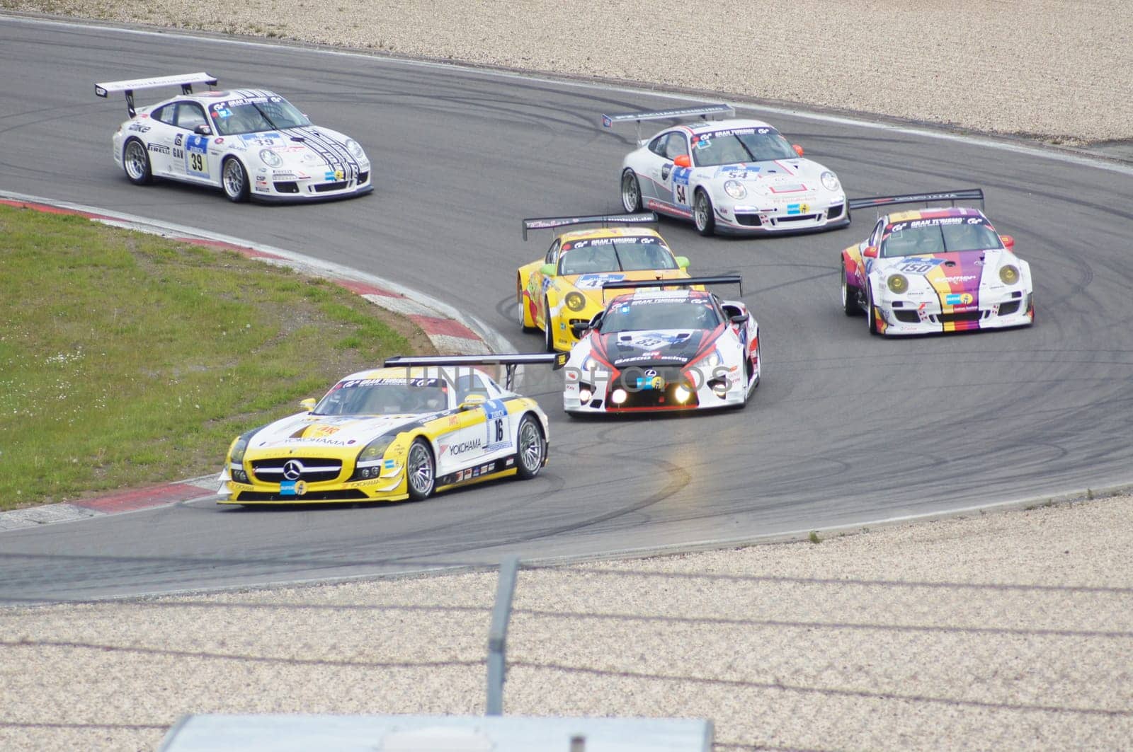 Nurbergring, Germany - May 20, 2012: 24 Hours Endurance Motor Car Race