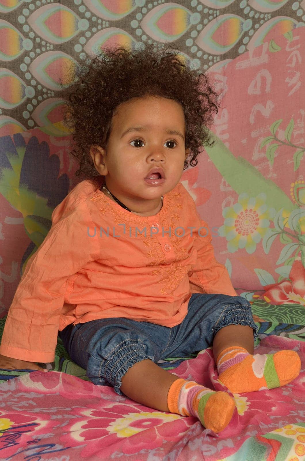 African child one year old