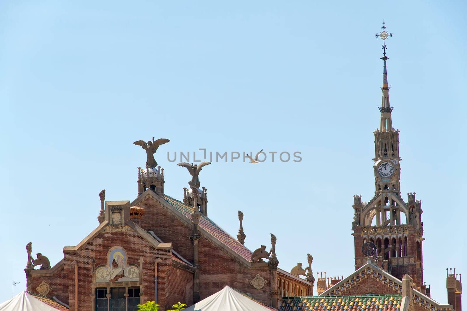 Hospital de la Santa Creu in Barcelona Spain