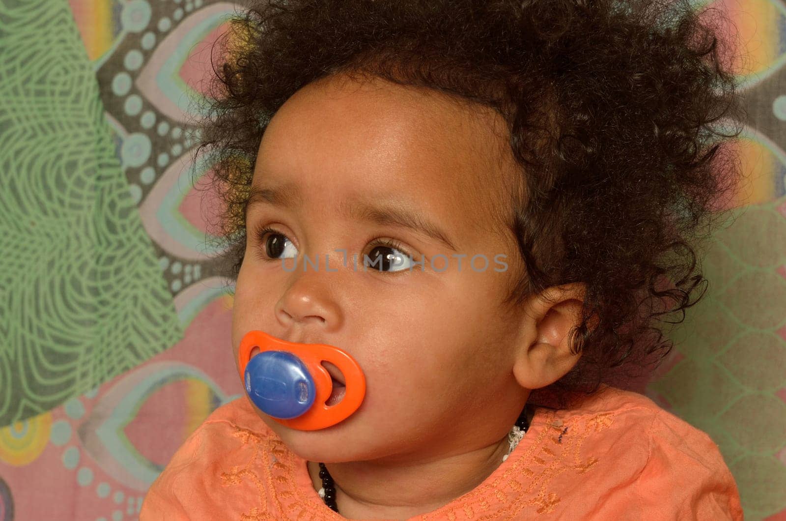 African child one year old