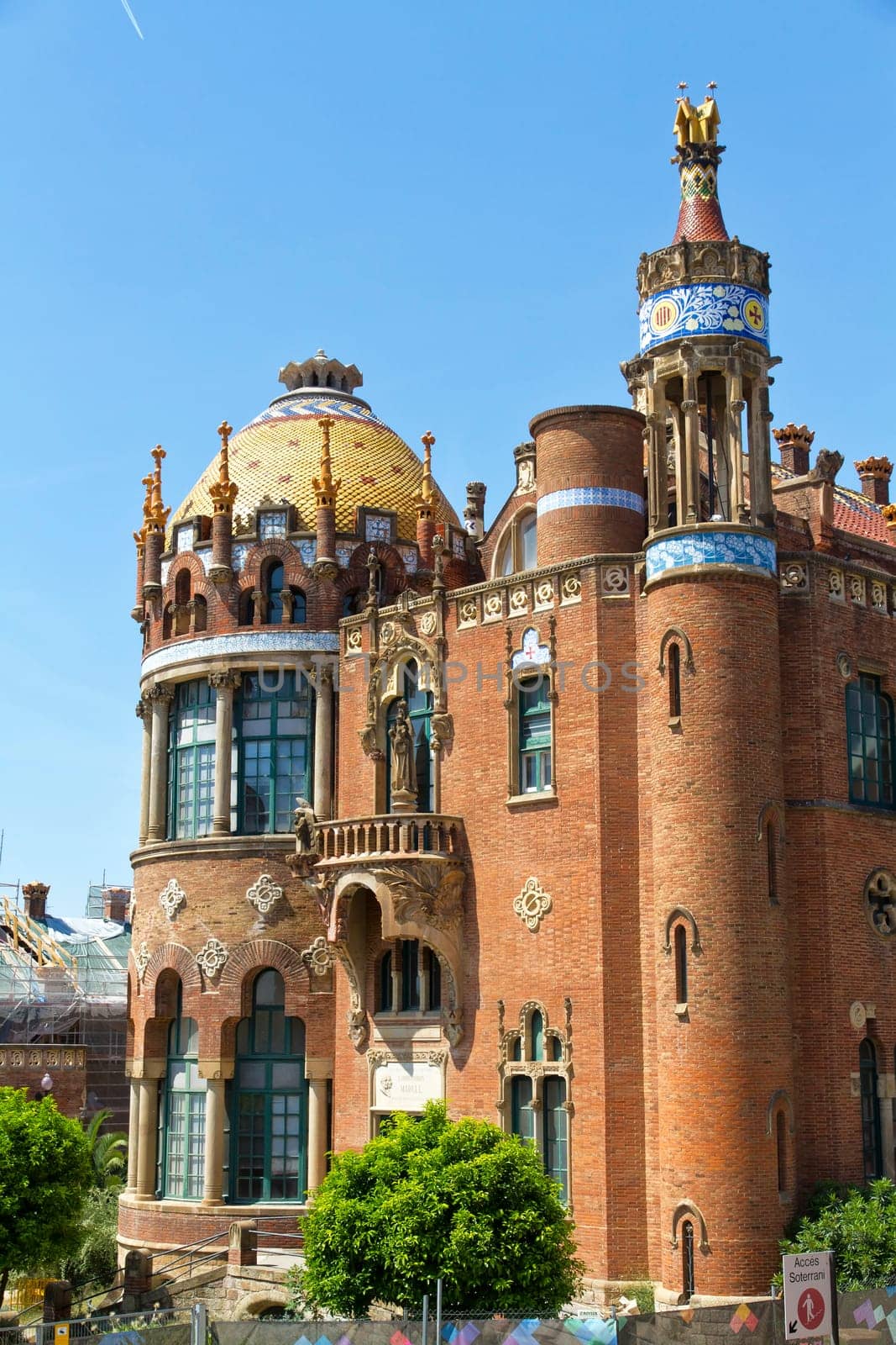 Hospital de la Santa Creu in Barcelona Spain
