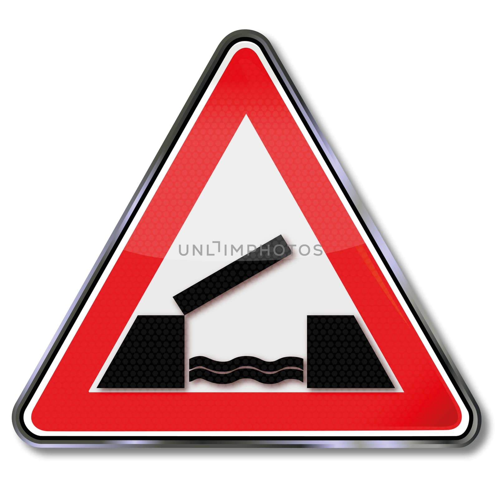 Traffic sign Hebebrücke
