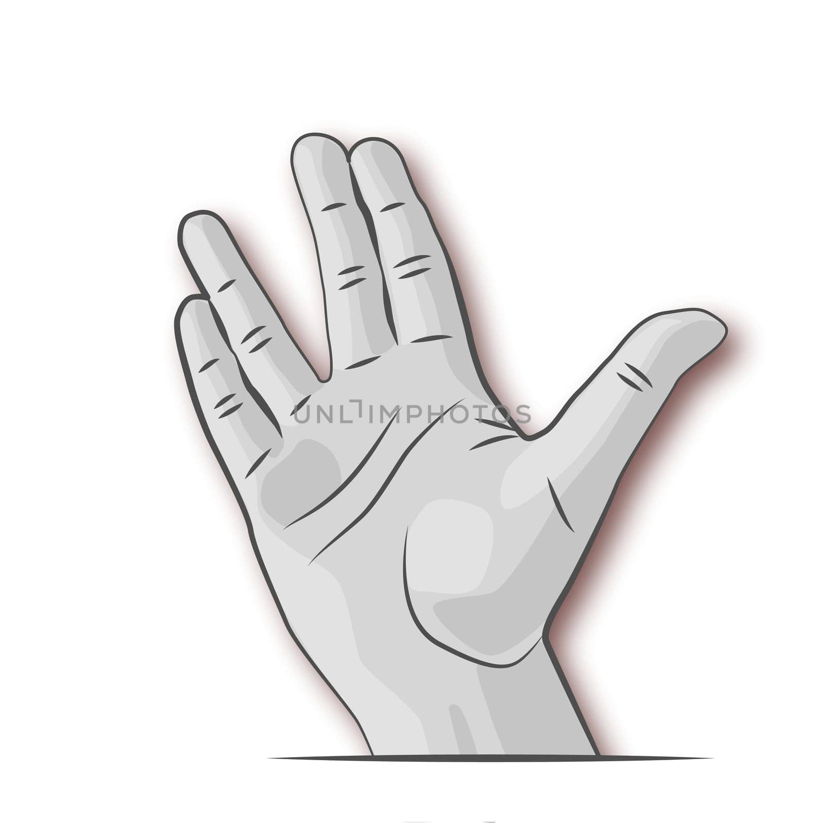 Hand and friendship