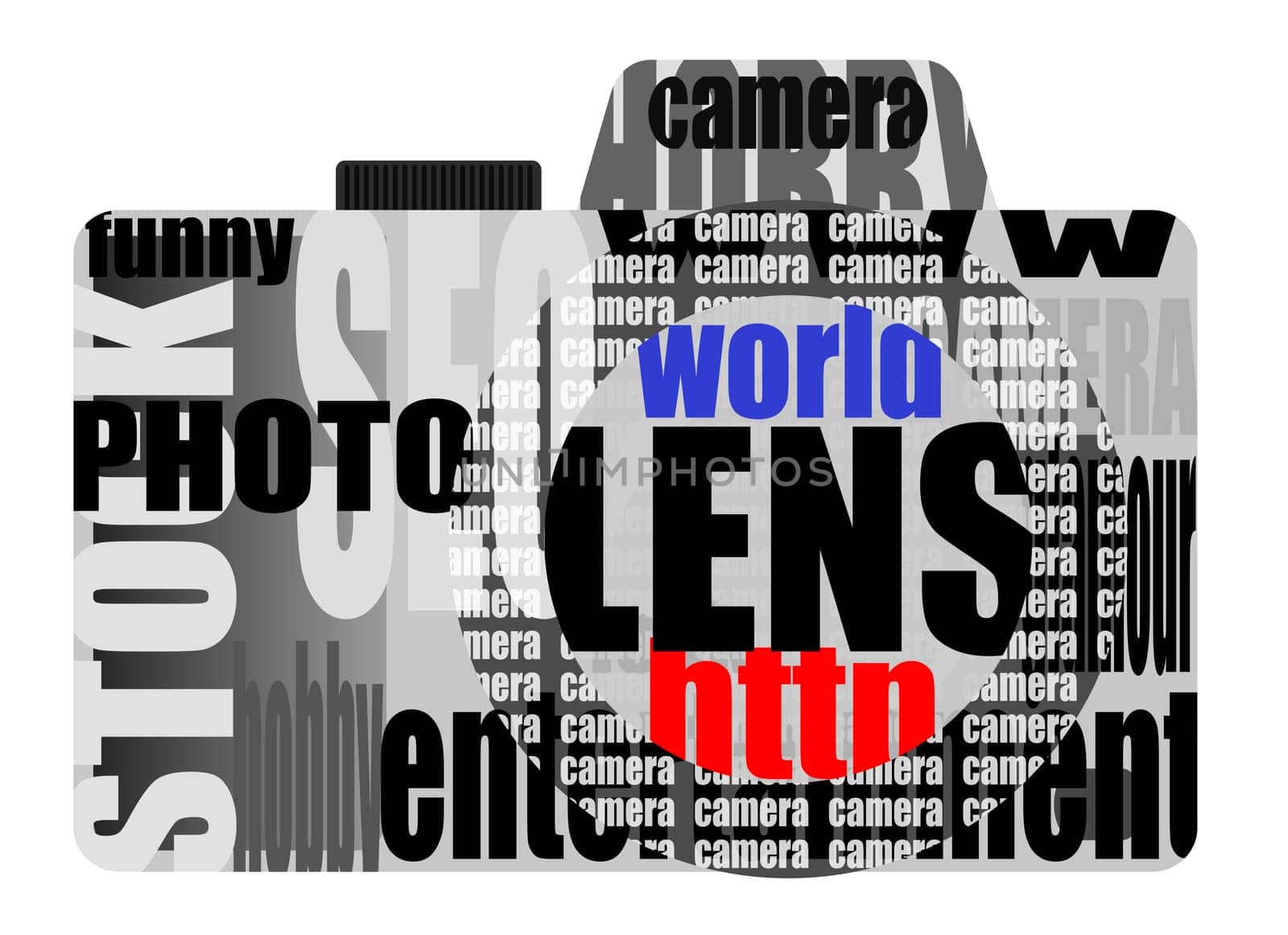 Abstract illustration of the still camera