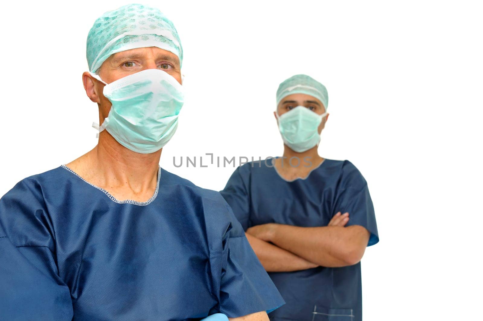Doctor isolated in white