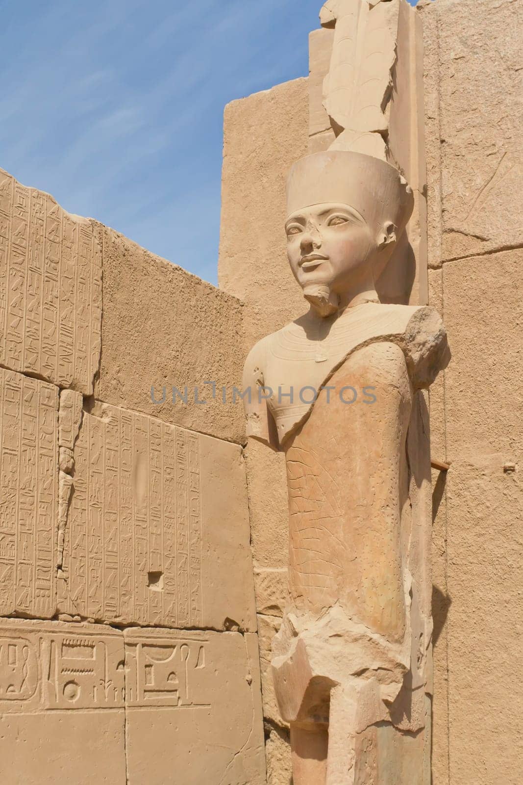 Statue in Karnak temple (Luxor, Egypt )
