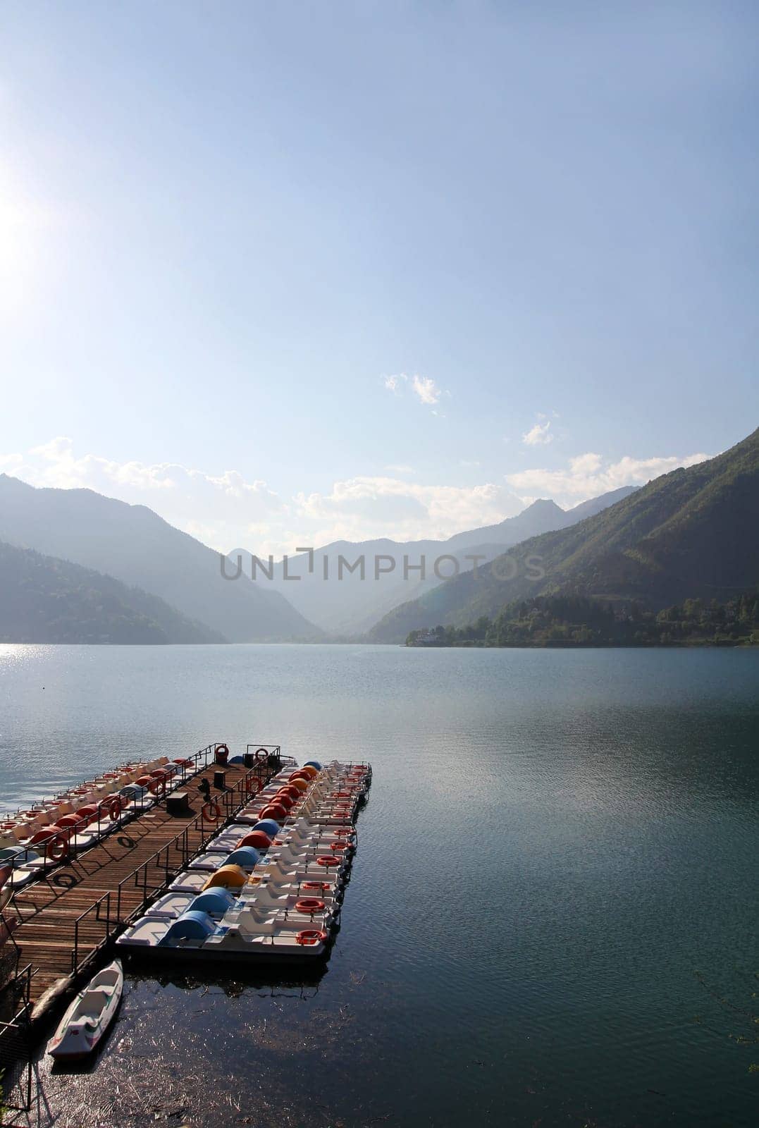 Lake Ledro in Italy