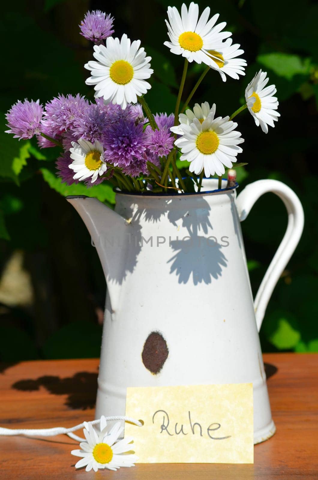 Time Out Flowers Sign