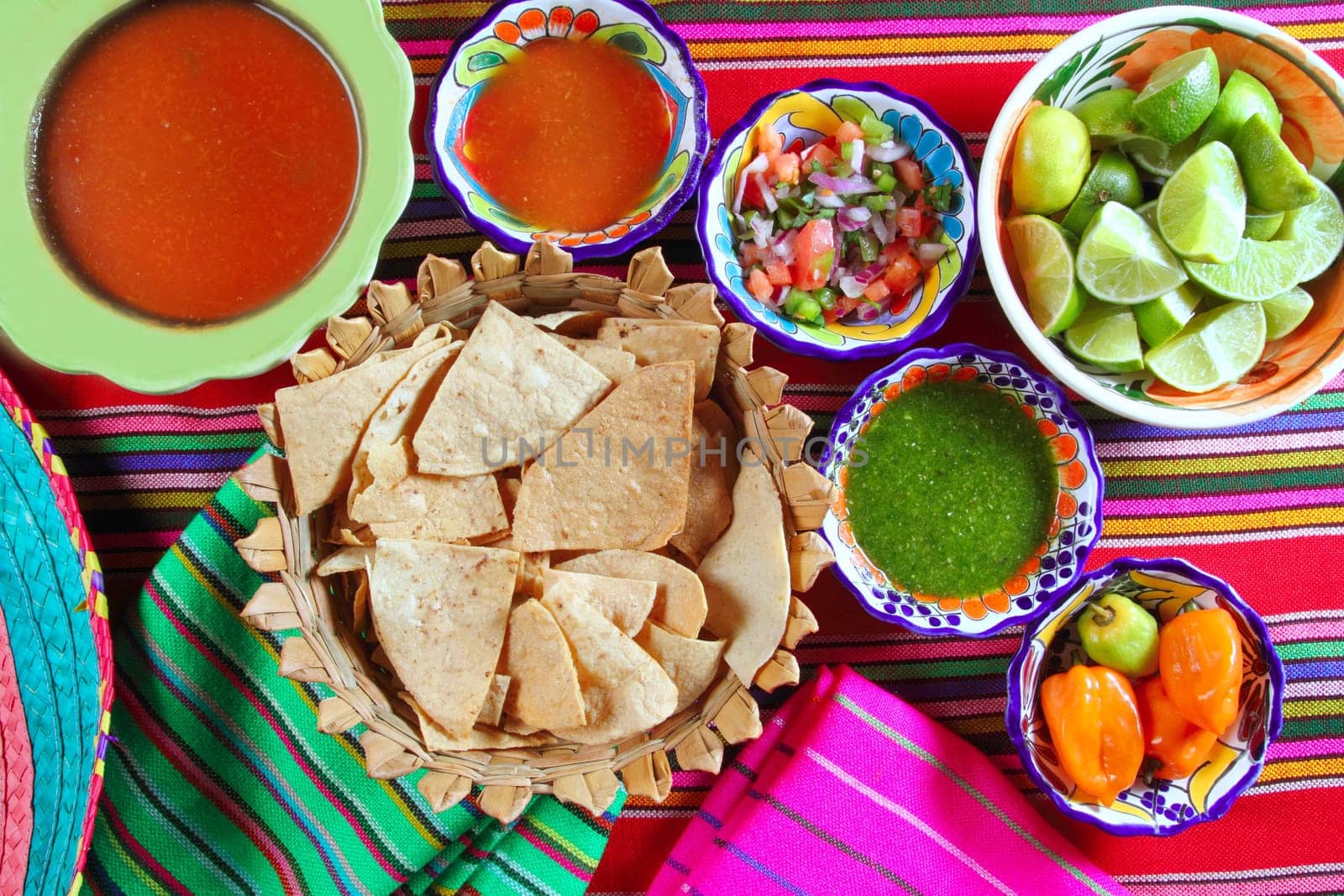 Mexican sauces pico de gallo habanero chili sauce Mexico spices