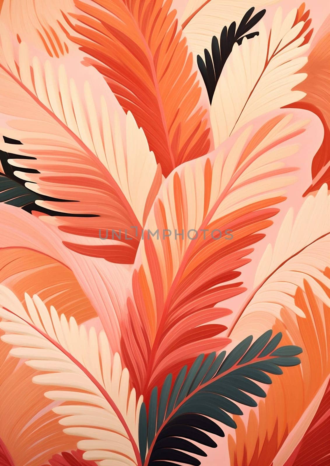 Jungle seamless plant exotic floral pattern by Vichizh