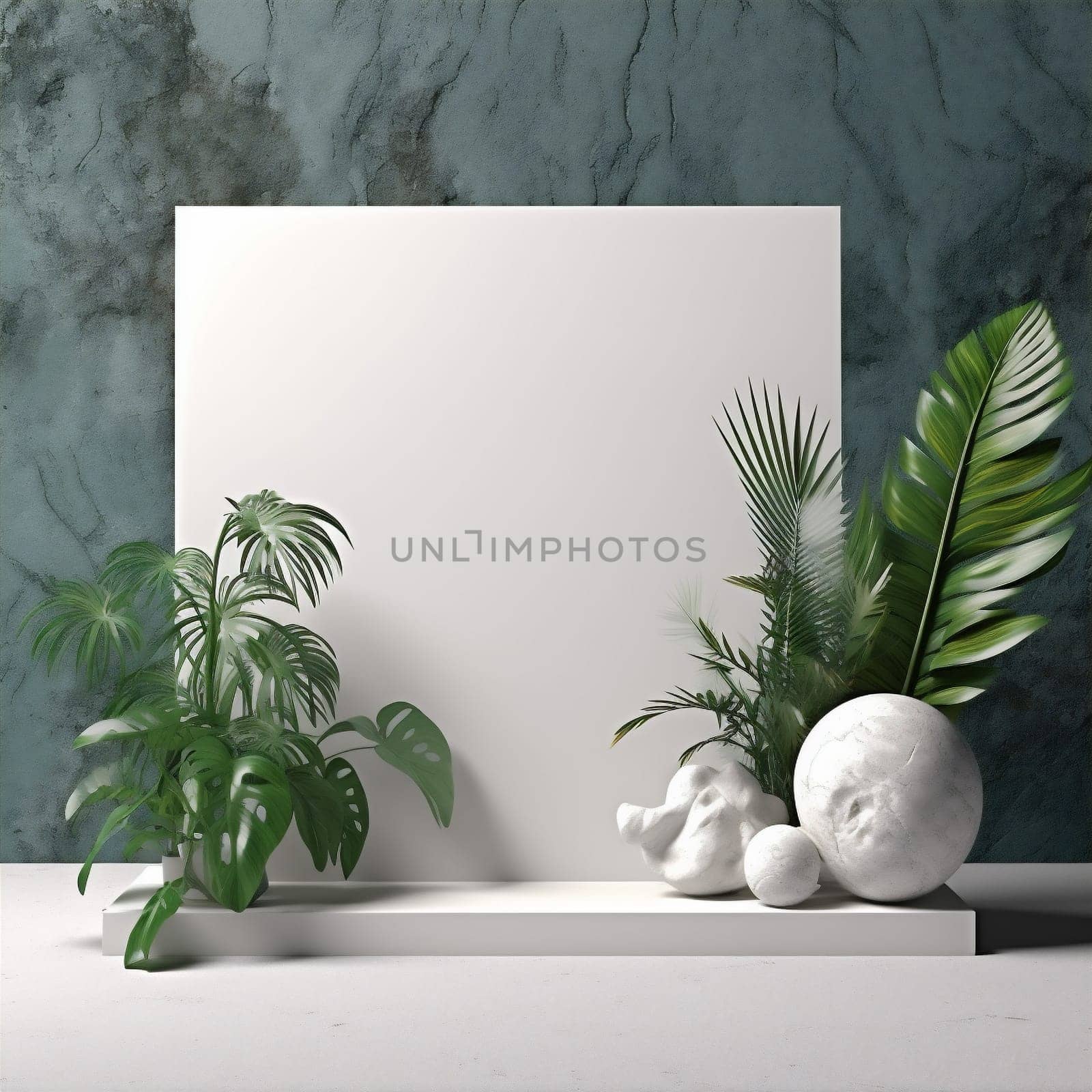 product beauty scene beige white bottle creative natural nature tree template layout exhibition rock minimalism branch tree dark design cosmetic background display. Generative AI.