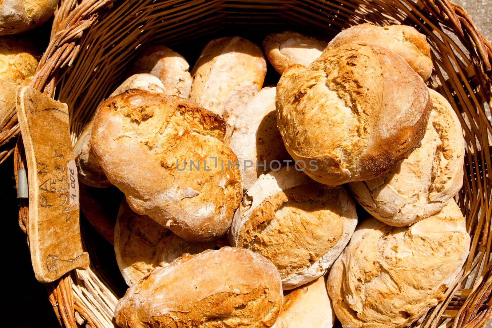 bread from Mediterranean spain traditional food