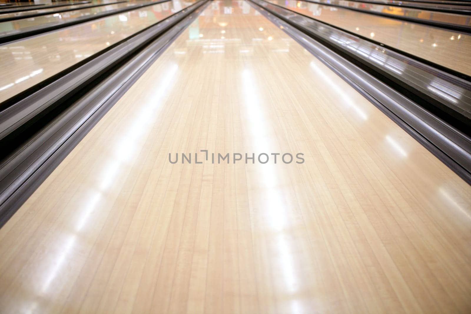 Bowling street wooden floor perspective cream color