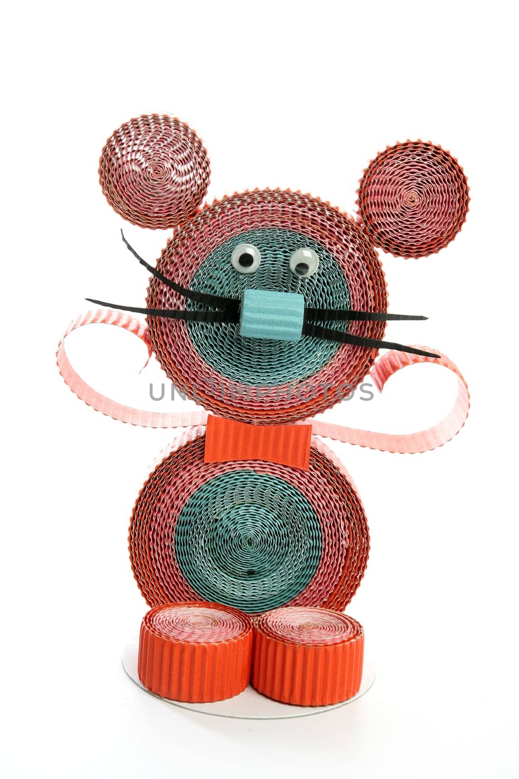 Carton funny carboard handmade bear