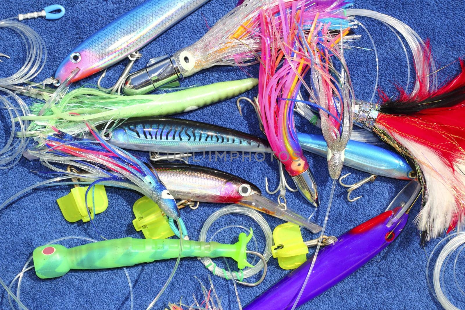 big game fishing hook lures for tuna marlin wahoo saltwater ocean fish