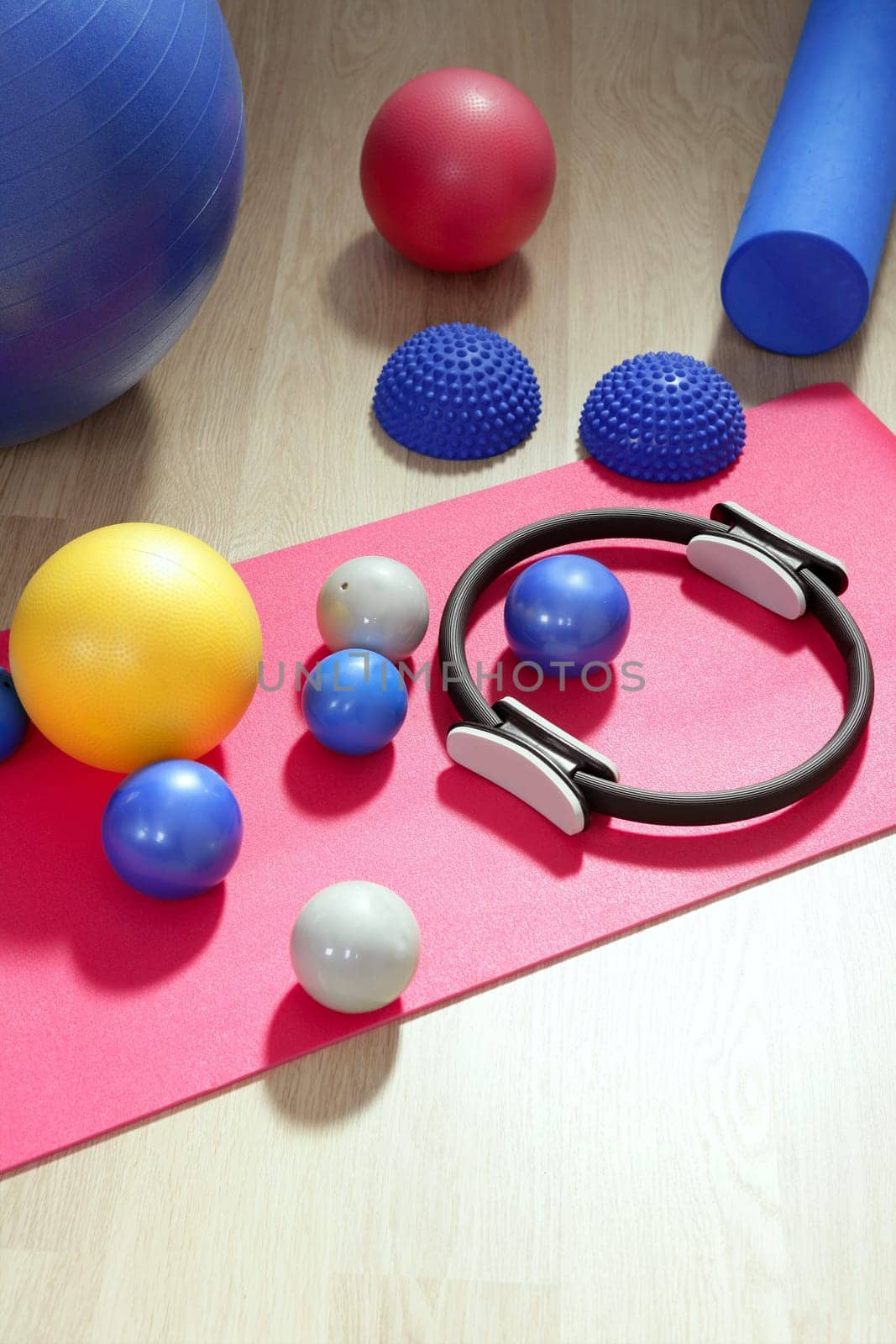 balls pilates toning stability ring roller yoga mat sport gym stuff
