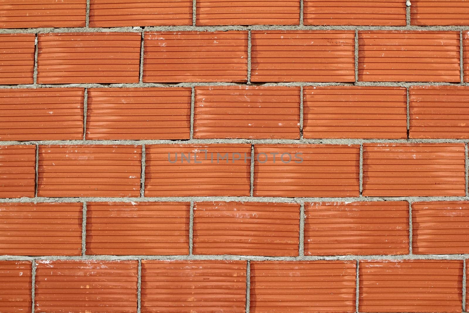 red clay brick wall construction airbrick pattern background texture
