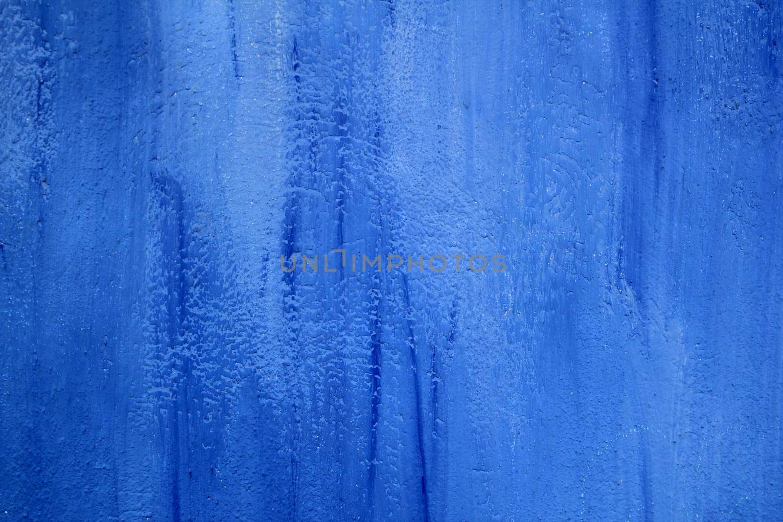 blue wall texture grunge background in Mediterranean house