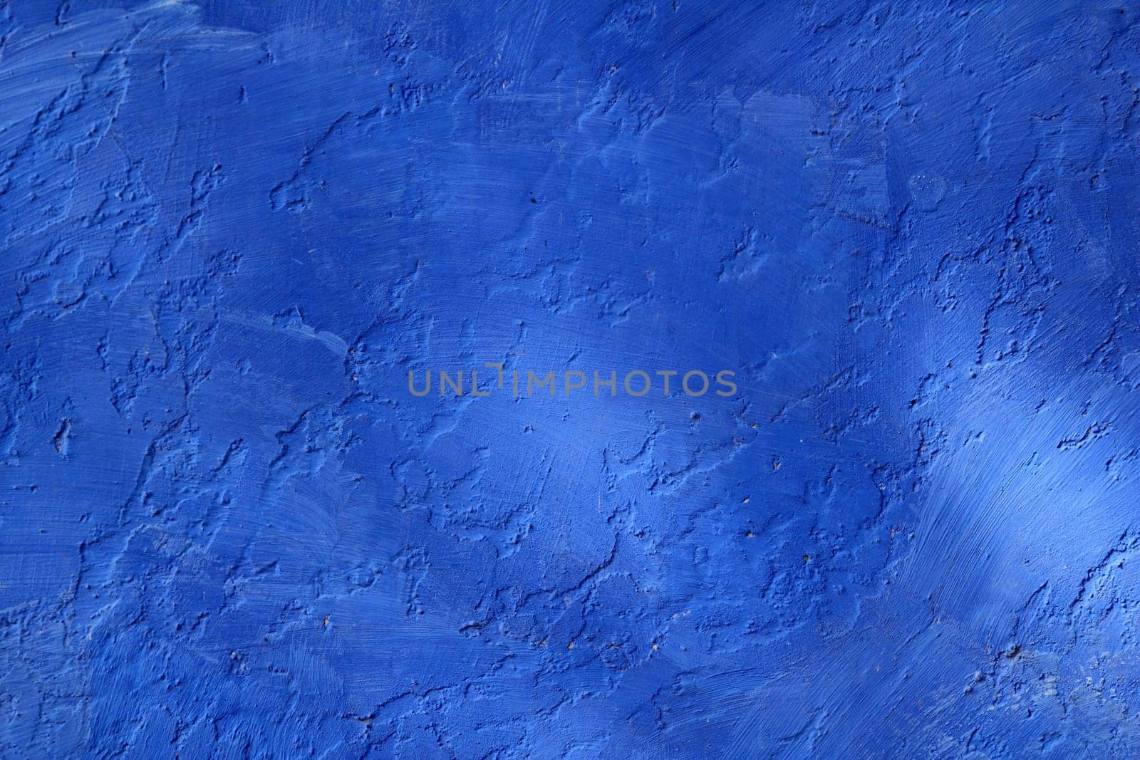 blue wall texture grunge background in Mediterranean house