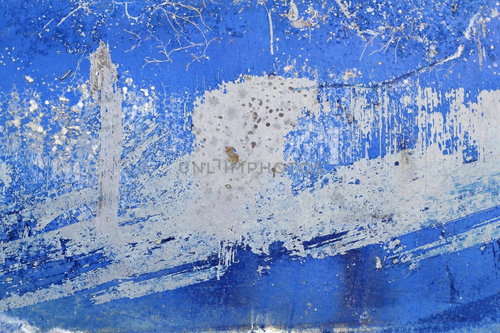 blue grunge old aged paint wall texture vintage background