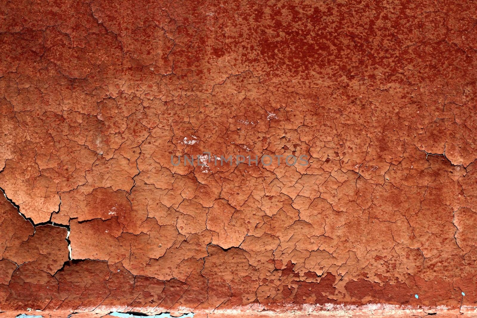 grunge red brown aged crackle paint wall texture vintage background
