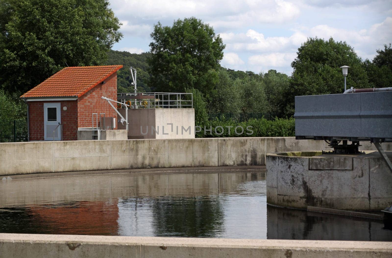 Barntrup sewage treatment plant