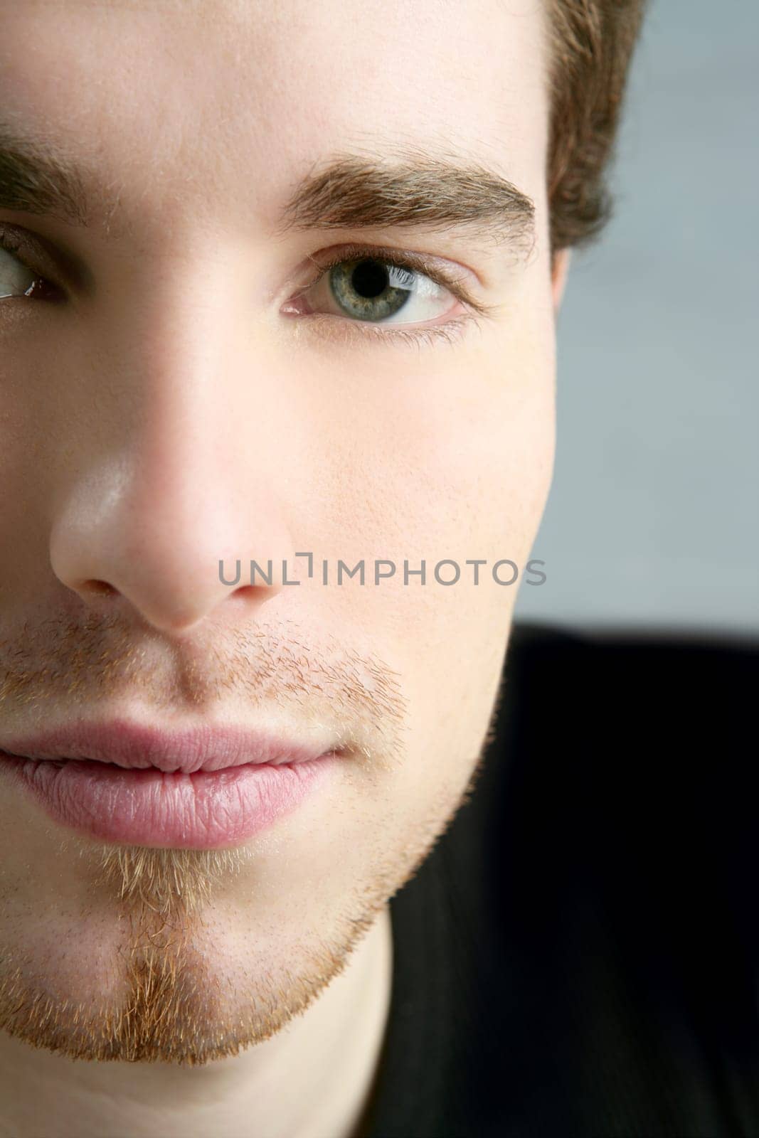 face to camera young handsome man
