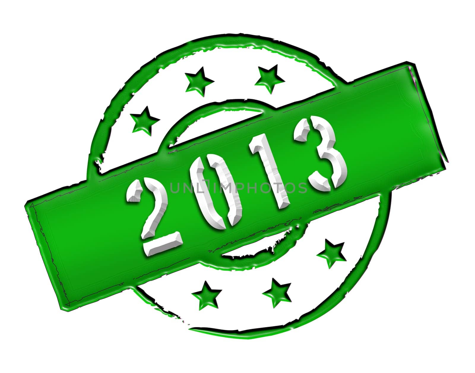 Sign and stamp named "2013"" for your presentation, for websites and many more."