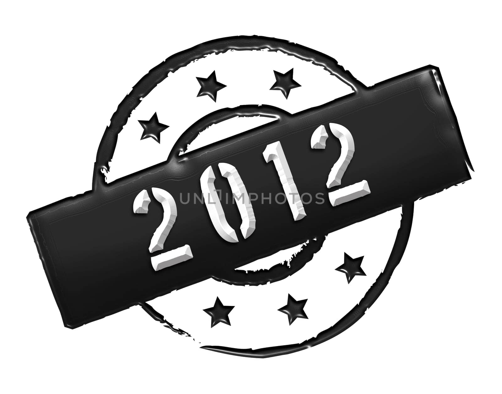 Sign and stamp named "2012"" for your presentation, for websites and many more."