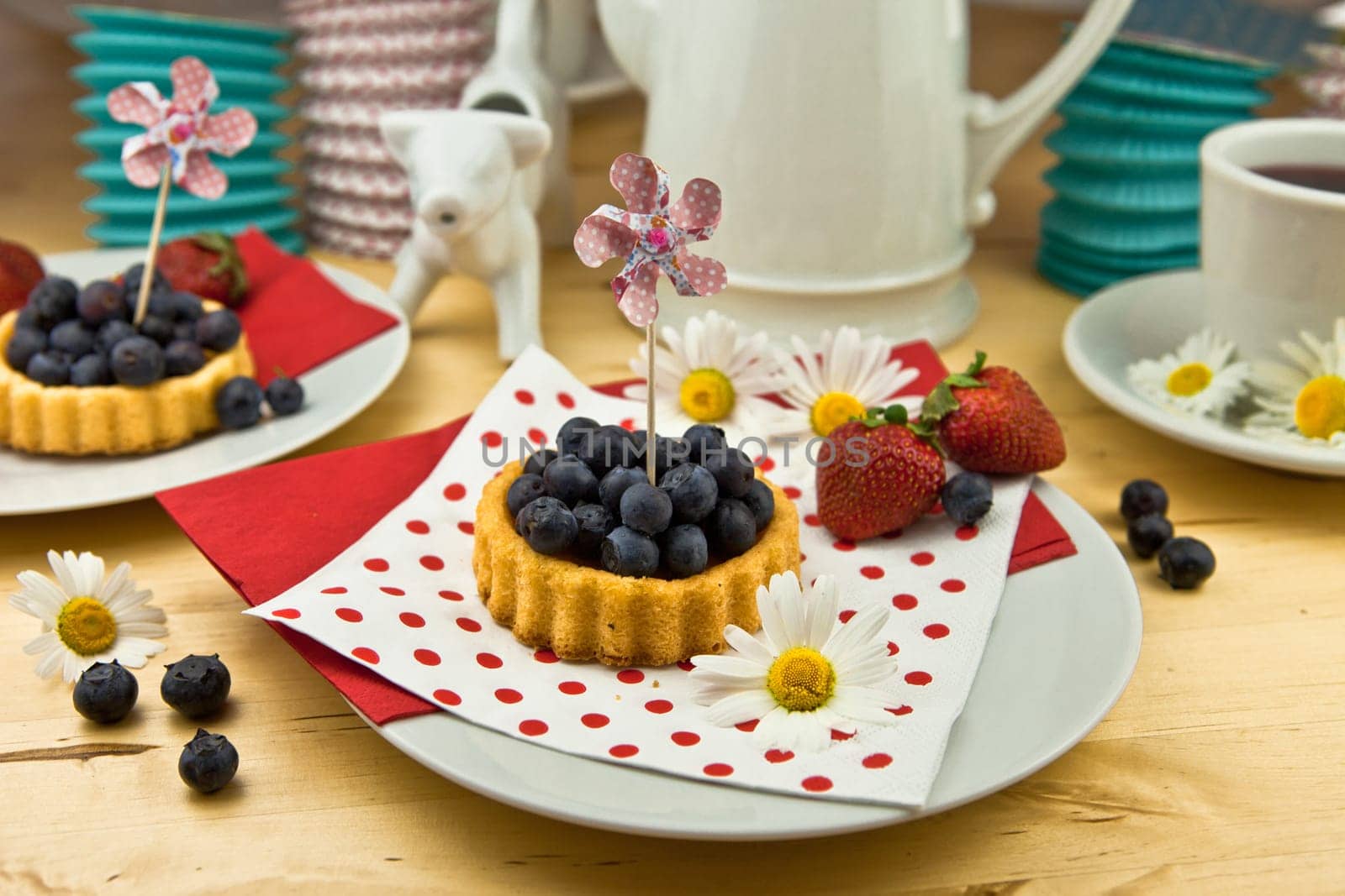 Blueberry pie