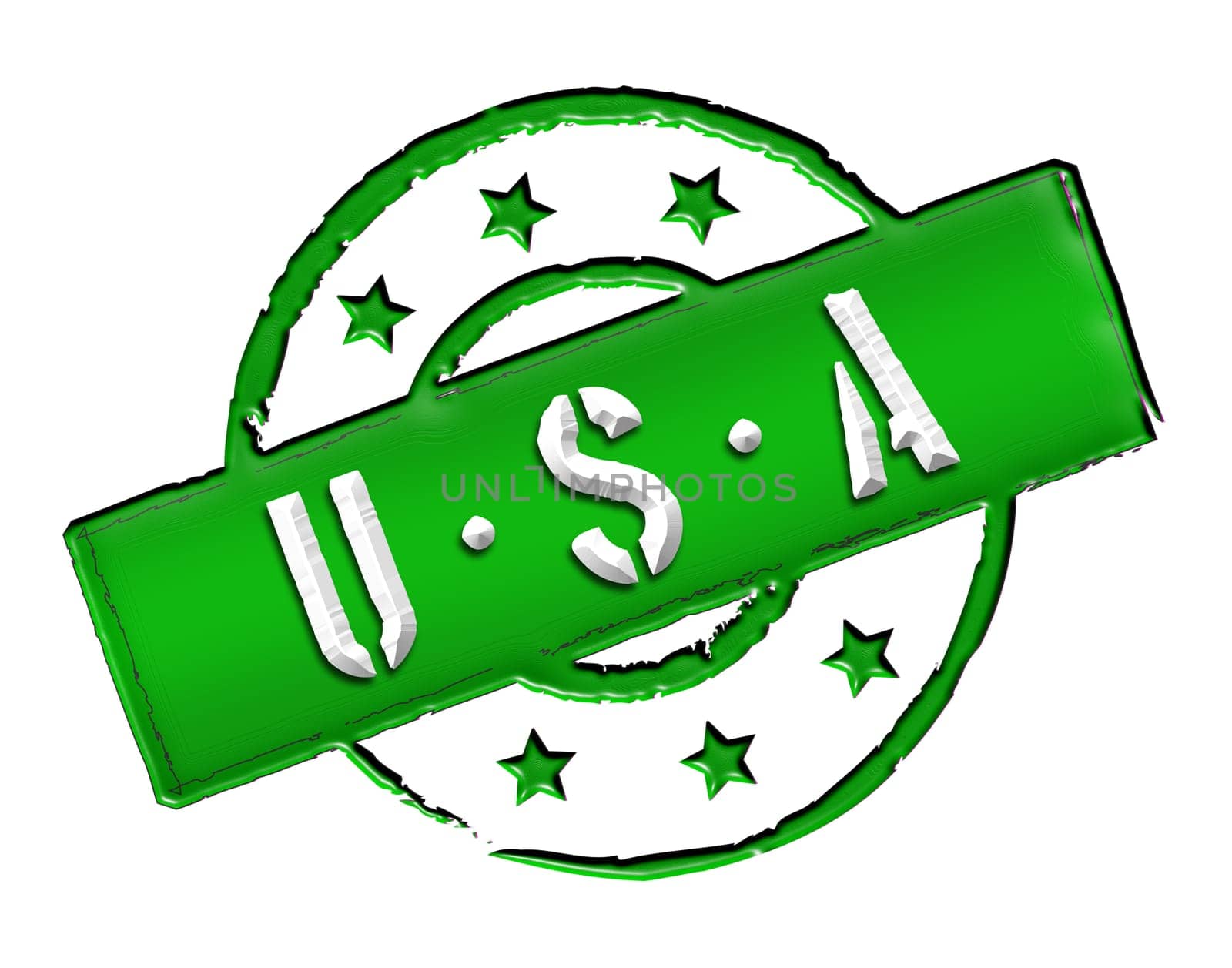Sign and stamp named AMERICA for your presentation, for websites and many more.