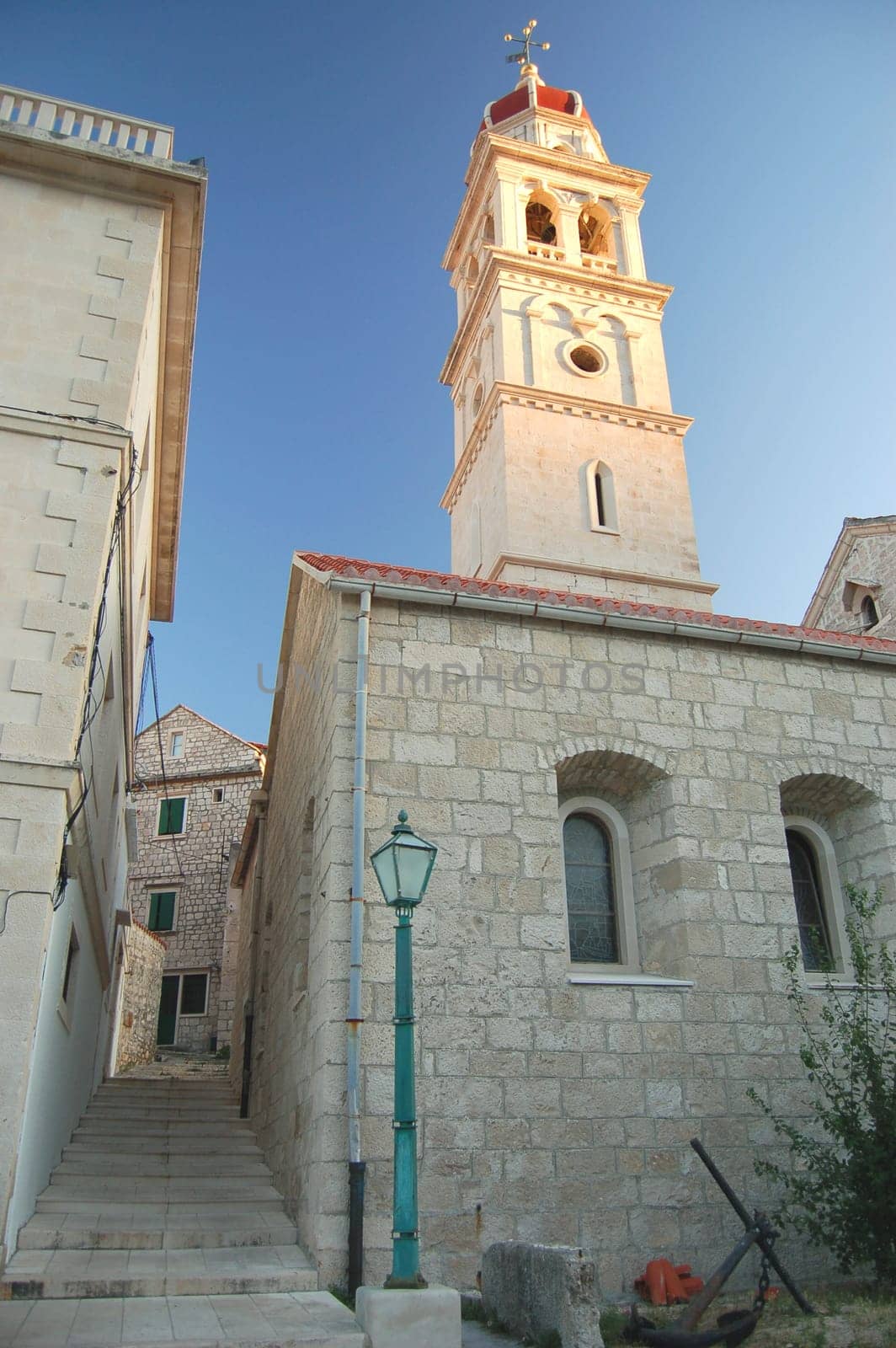 Church in Pucisca on Brac Island, Croatia