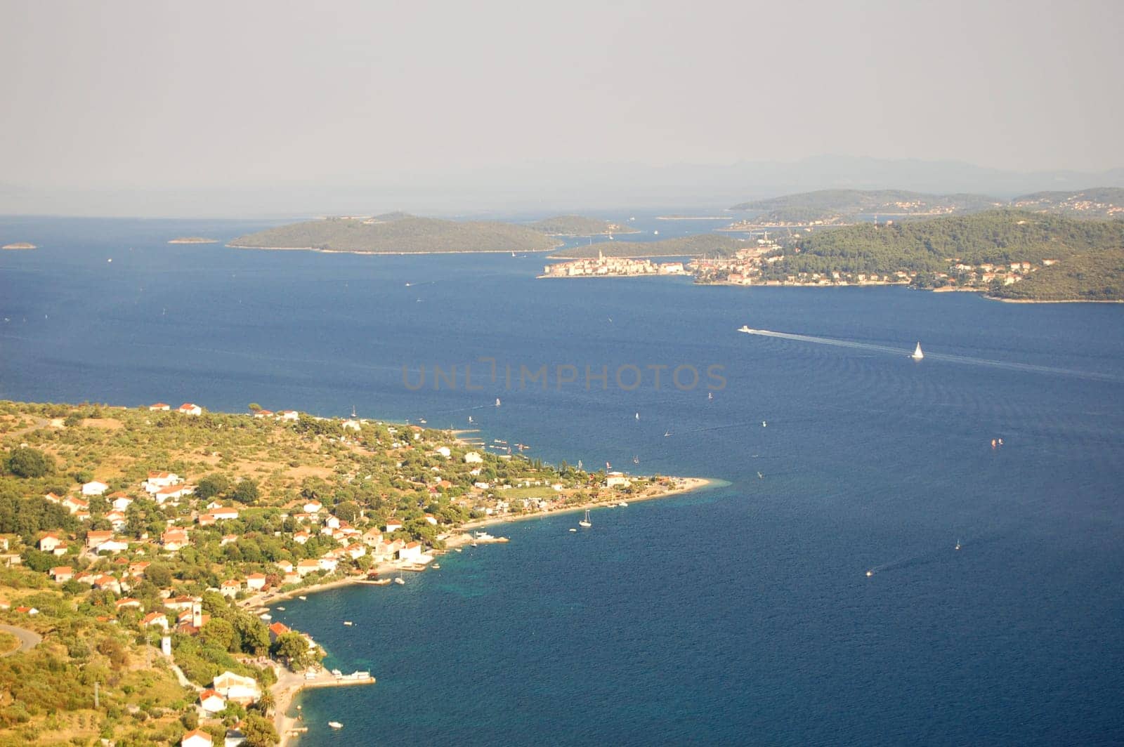 summer landscape of croatia