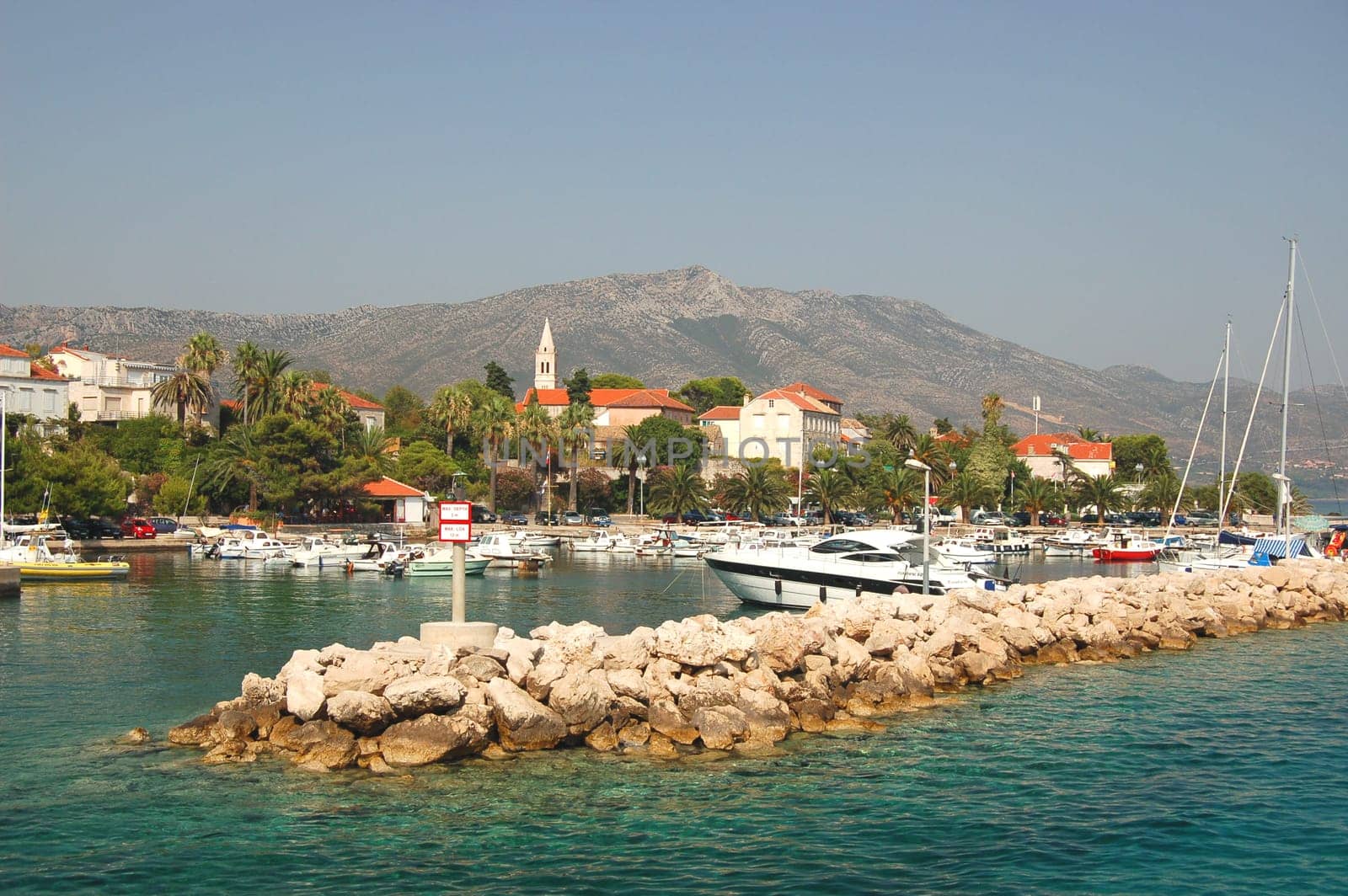 Orebic on Peljesac peninsula, Croatia