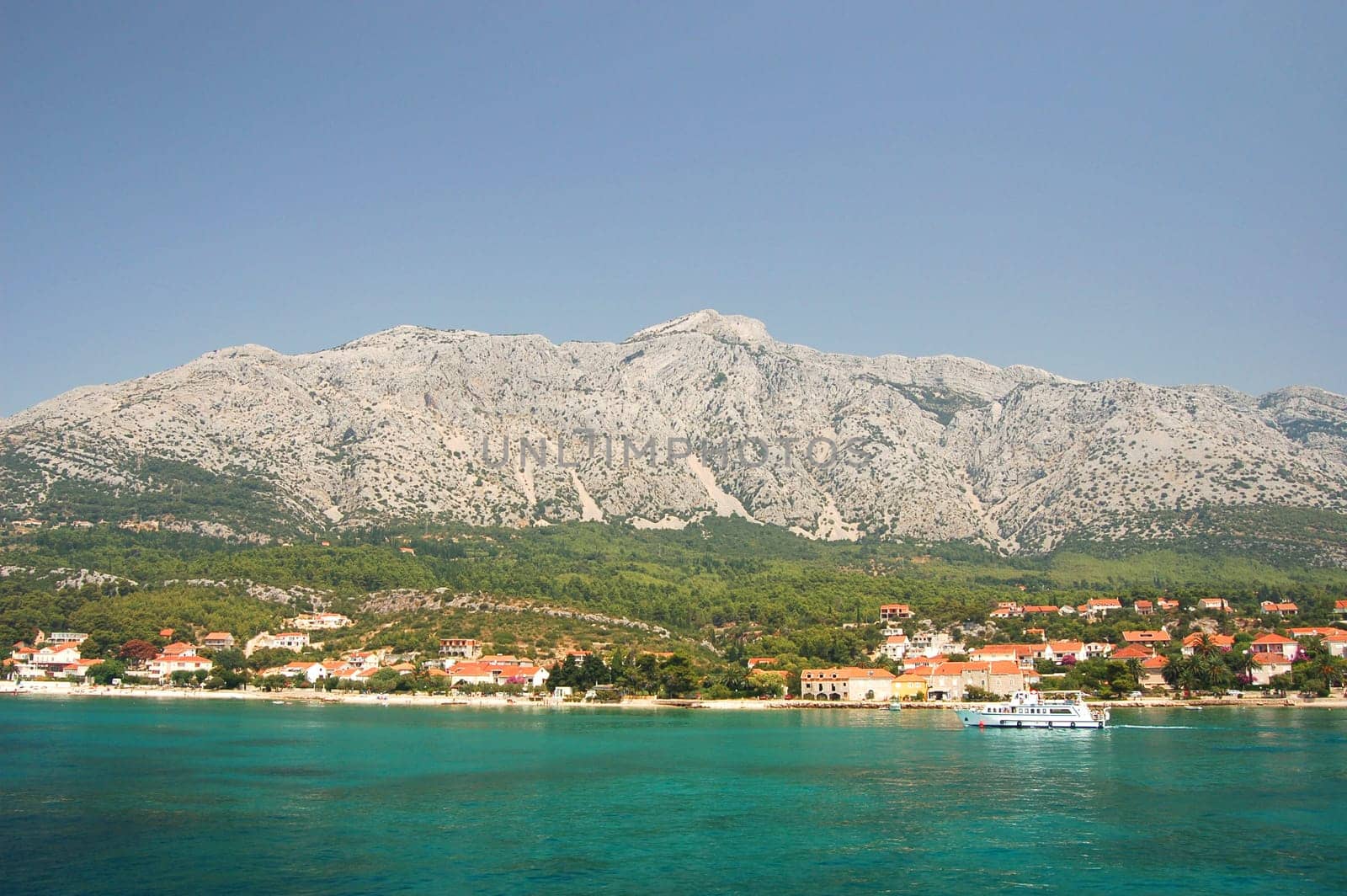 Orebic on Peljesac peninsula, Croatia