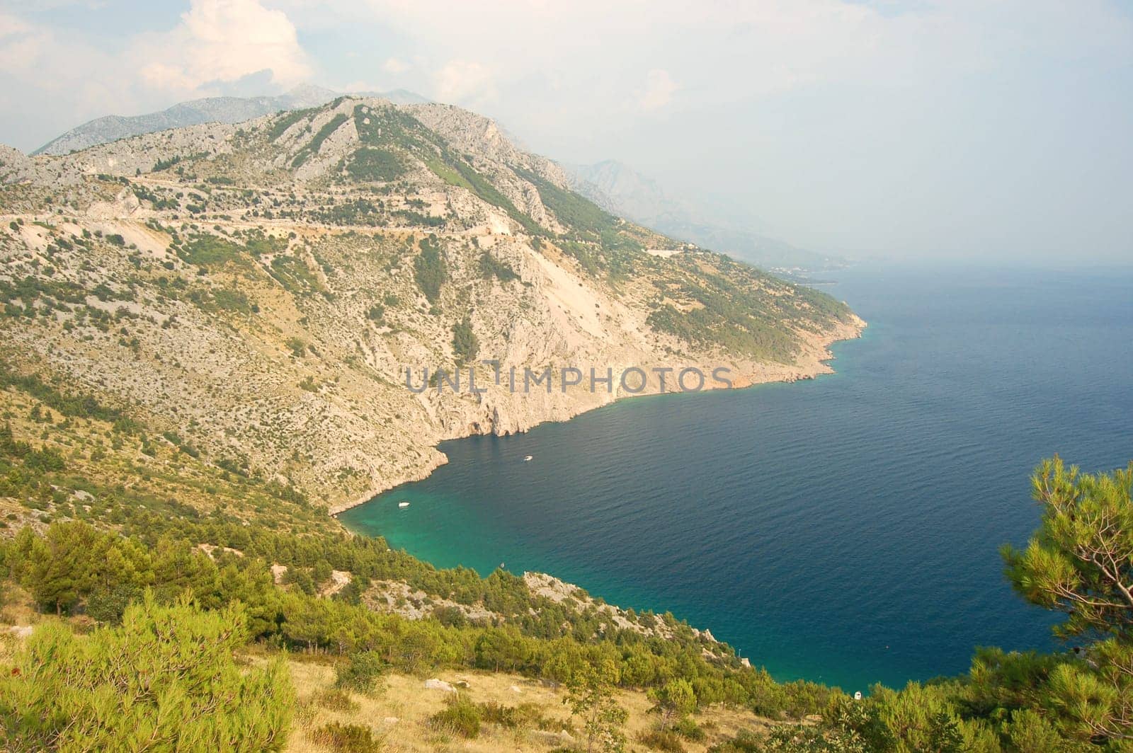 summer landscape of croatia
