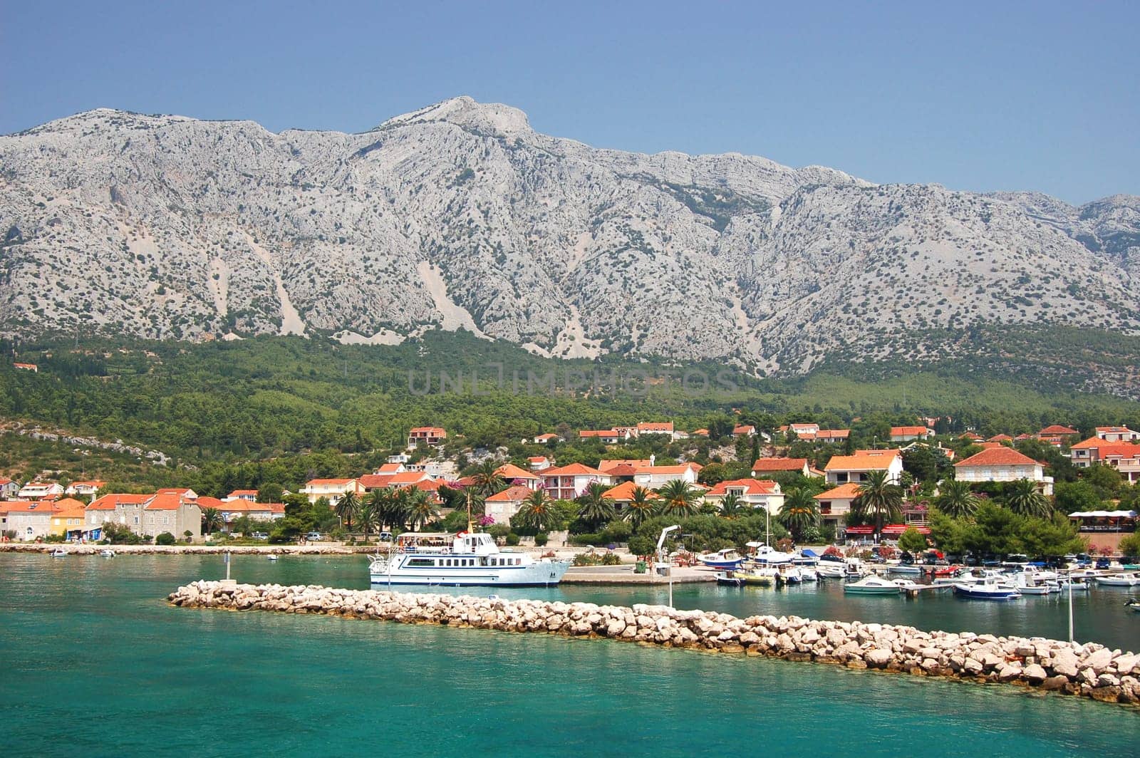 Orebic on Peljesac peninsula, Croatia