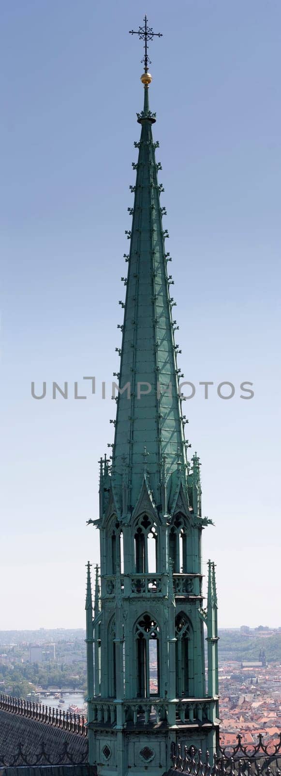 Cathedral of St Vitus in the Prague castle is monumental Gothic church begun by Matthew of Arras in 1344 and the coronation cathedral of the Bohemian sovereigns, and the main of the Prague Roman - Catholic arcidiocese. The Gothic building was founded in 1