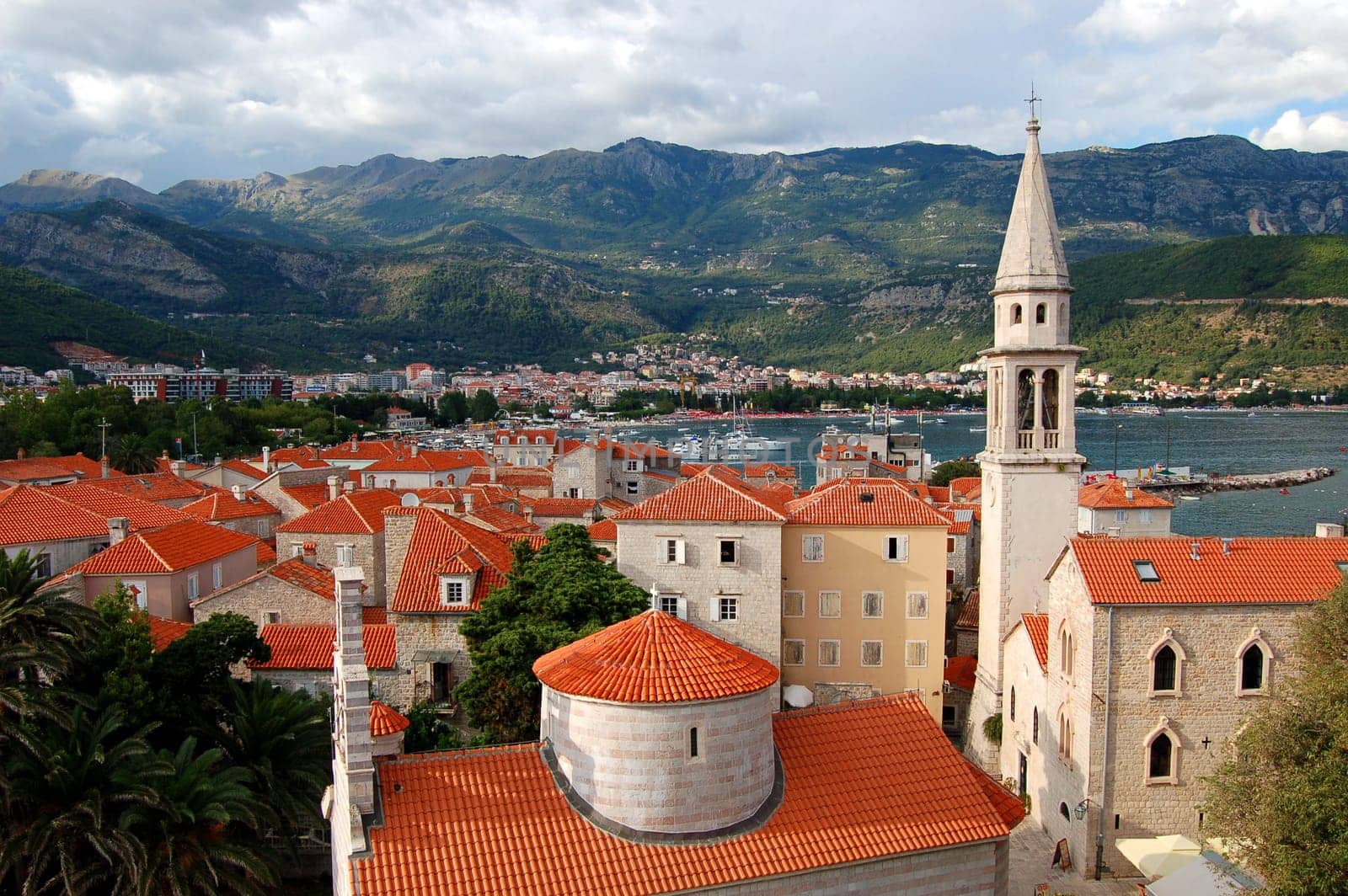 The Old Town of Budva, Montenegro