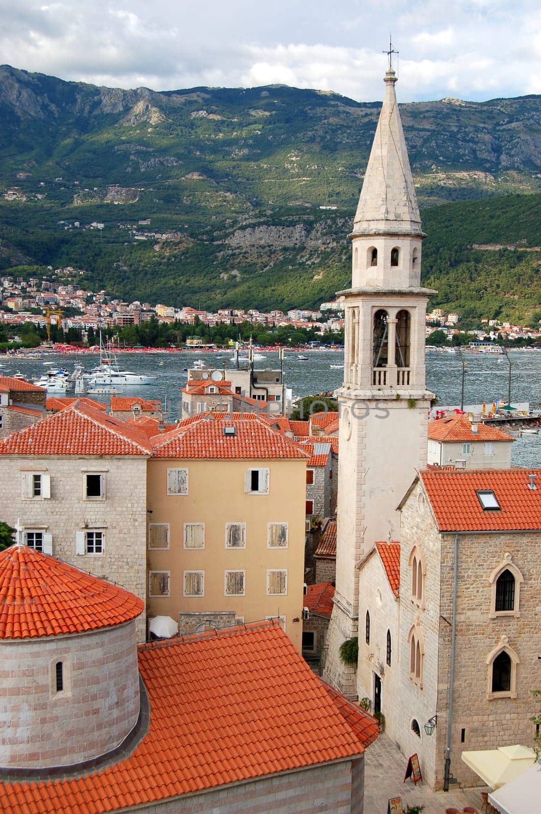 The Old Town of Budva, Montenegro