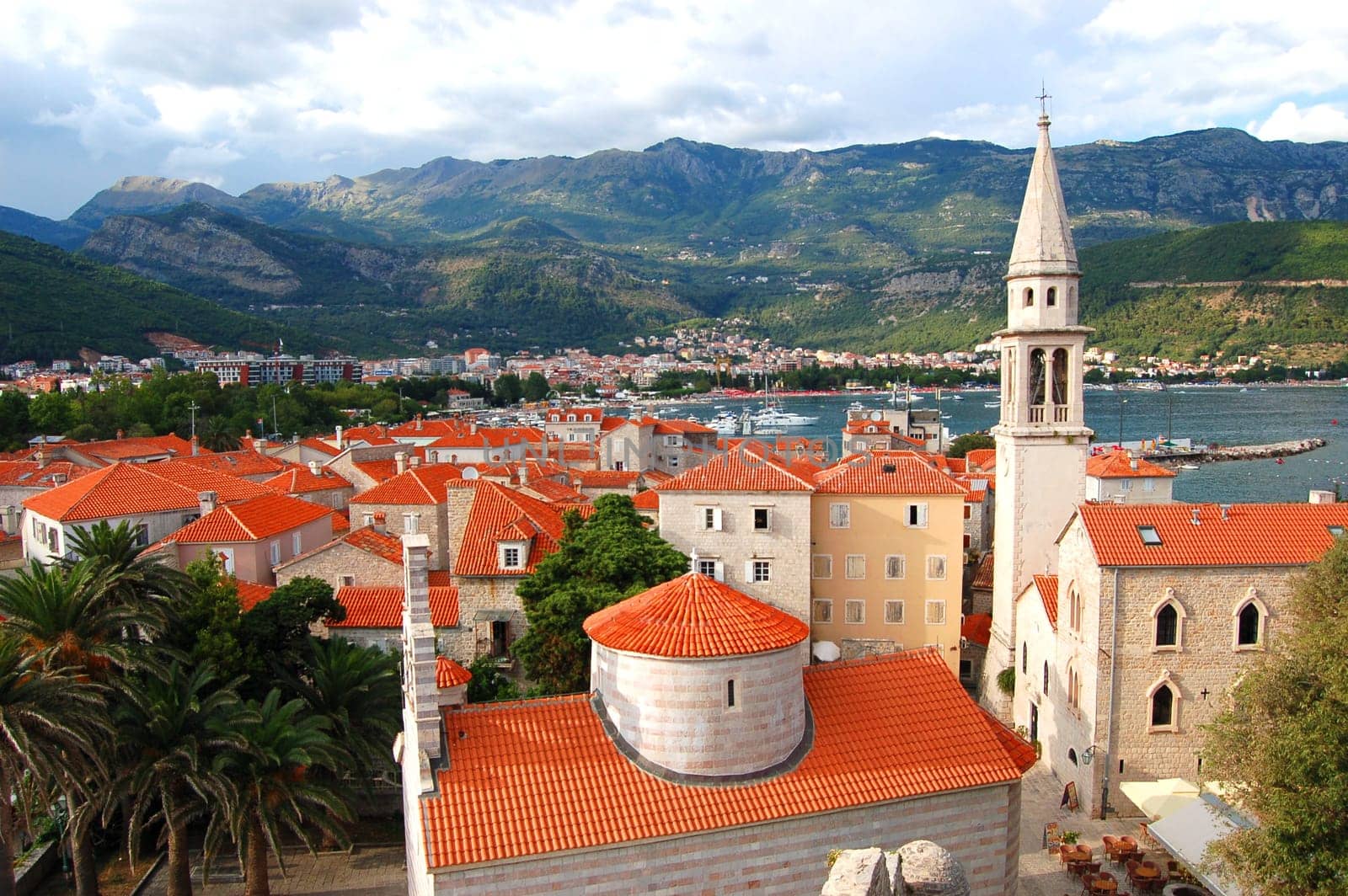 The Old Town of Budva, Montenegro