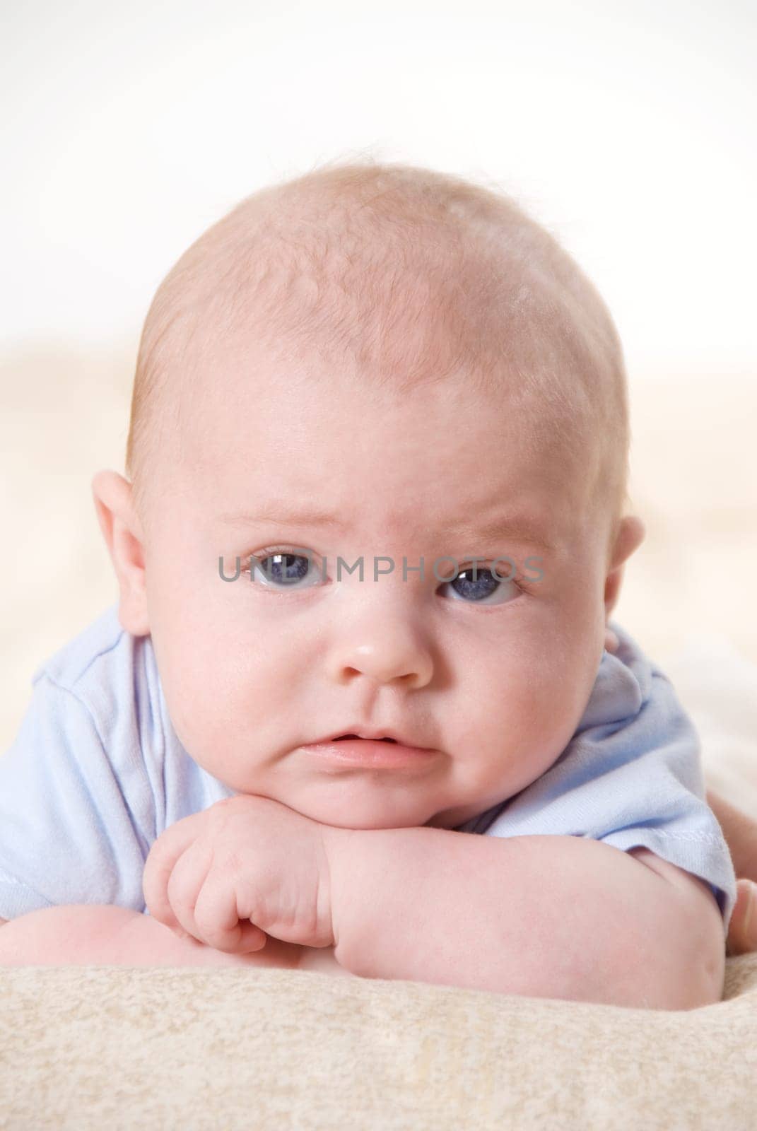 new born baby posing for the camera