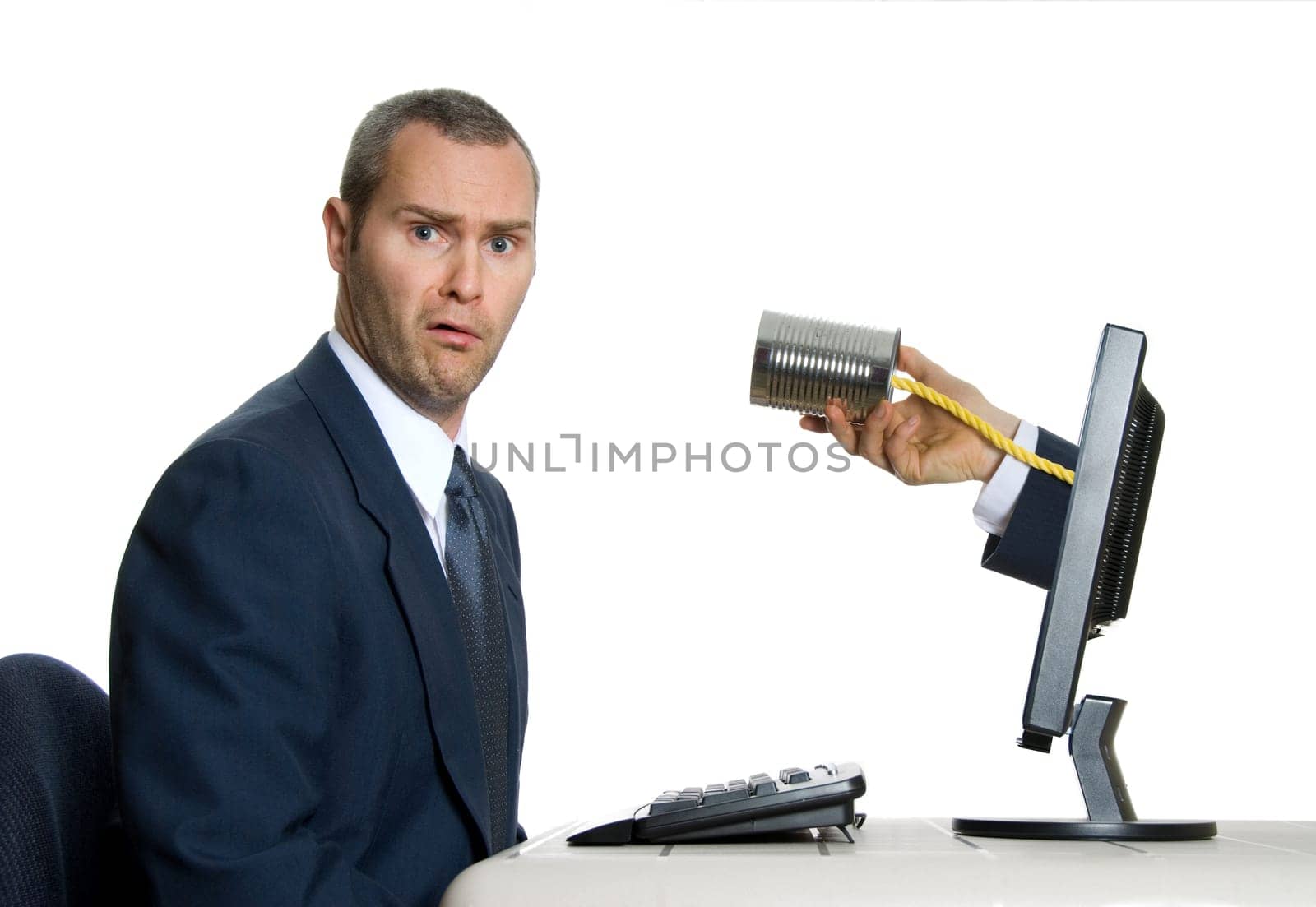 the phone is for you mister businessman
