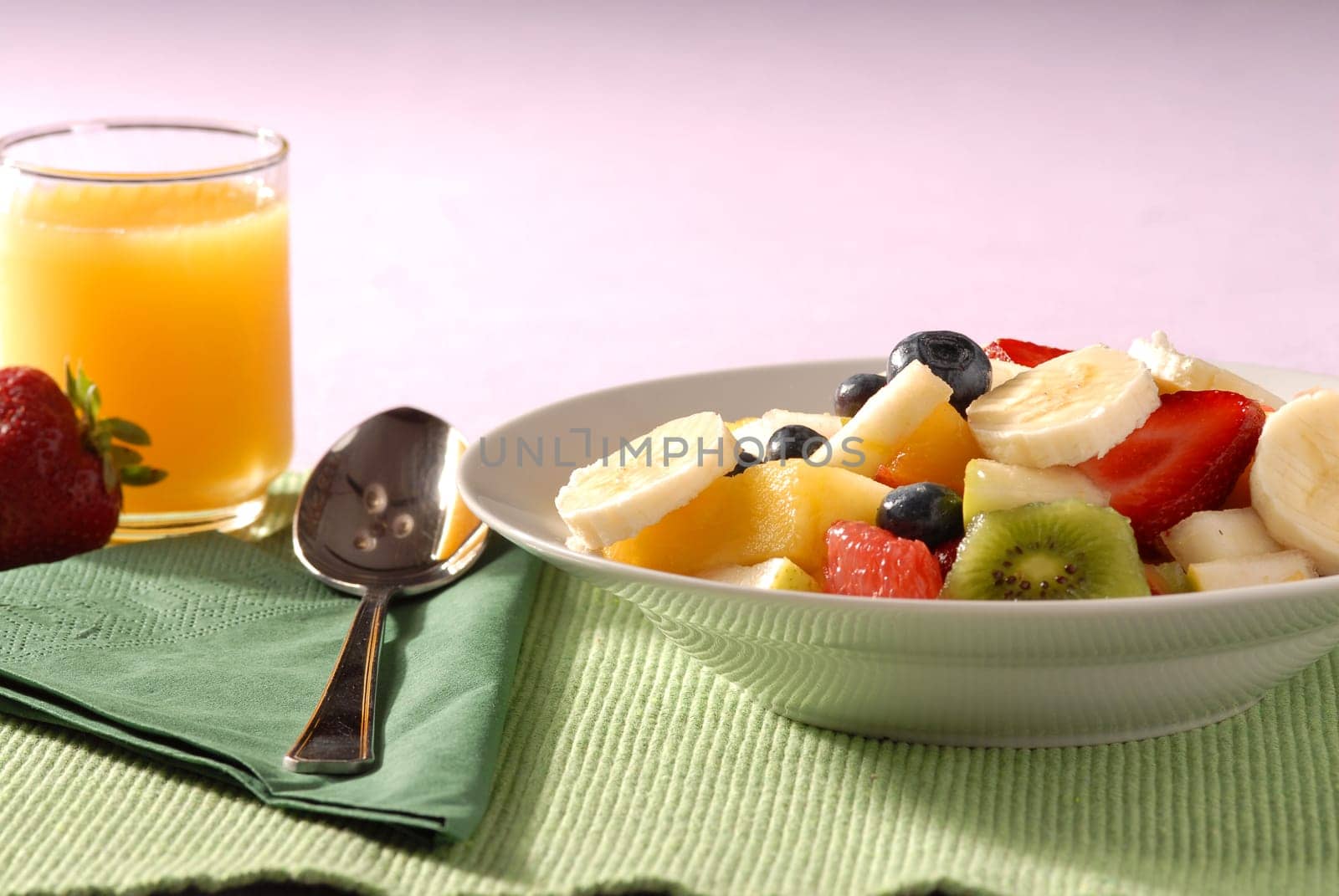 breakfast on a table