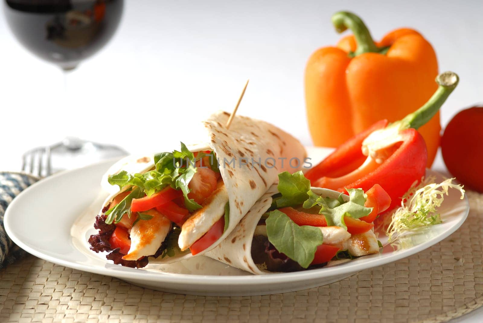 lunch on a plate